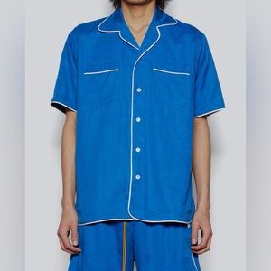 Rhude Blue Bandanna Pajama shirt